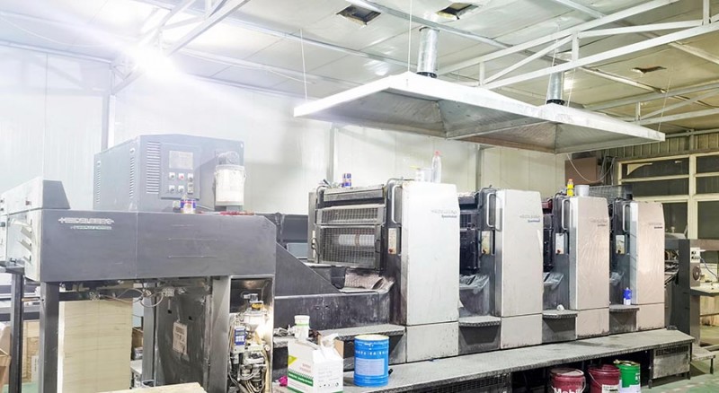 海德堡102型四色印刷機